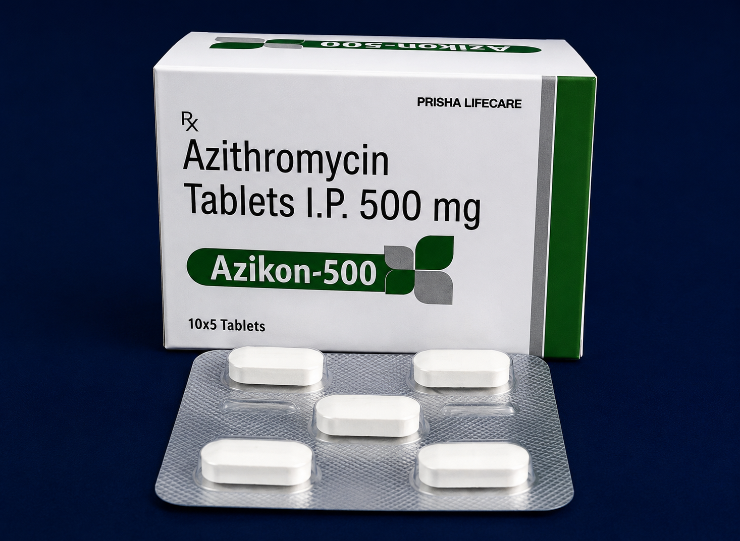Azithromycin Tablets I.P. 500 mg